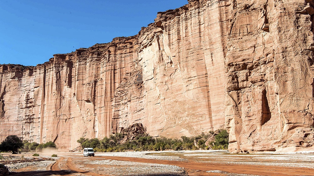 El Parque Nacional Talampaya ya tuvo una breve apertura a fines de julio El Parque Nacional Talampaya ya tuvo una breve apertura a fines de julio