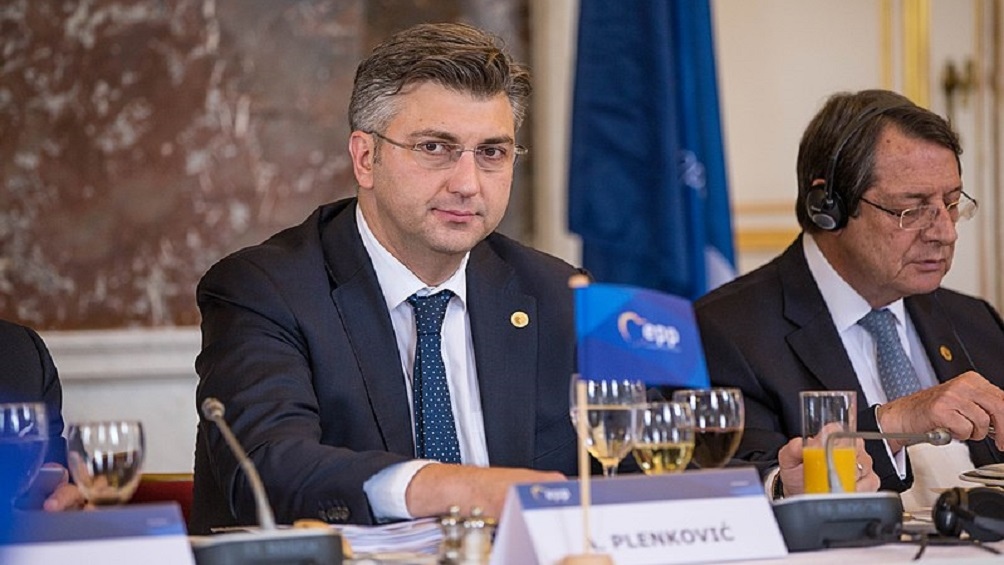 Andrej Plenkovic (HDZ), primer ministro croata Andrej Plenkovic (HDZ), primer ministro croata