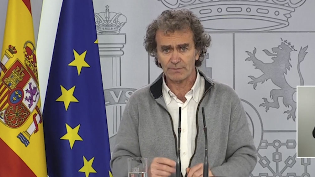 "Tenemos una situación epidémica que no es buena, pero tampoco es catastrófica", aseguró Fernando Simón "Tenemos una situación epidémica que no es buena, pero tampoco es catastrófica", aseguró Fernando Simón
