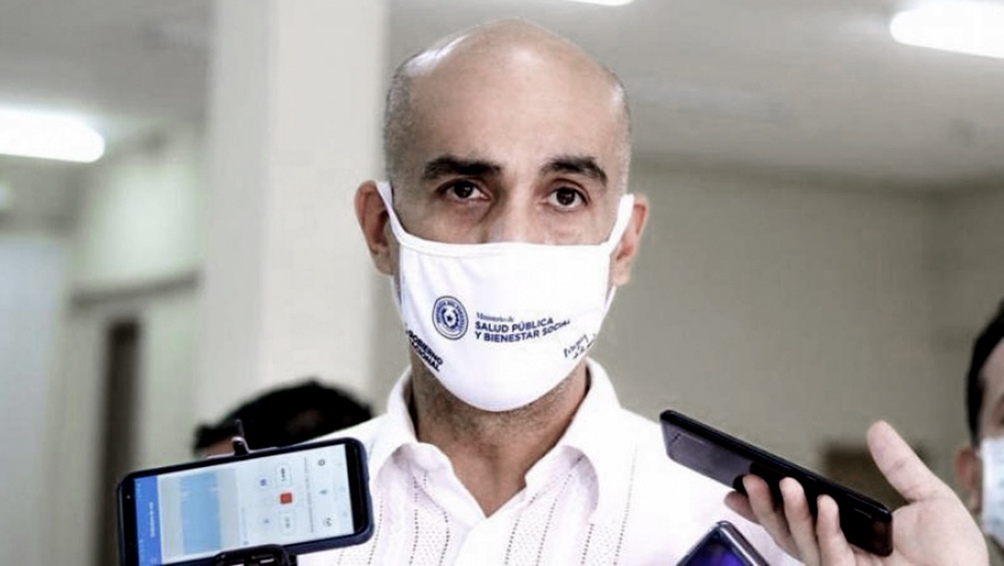 Julio Mazzoleni, ministro de Salud de Paraguay Julio Mazzoleni, ministro de Salud de Paraguay