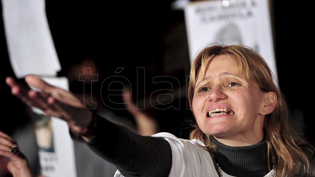 Labrador en una de las marchas que se hizo para pedir justicia por el crimen. Labrador en una de las marchas que se hizo para pedir justicia por el crimen.