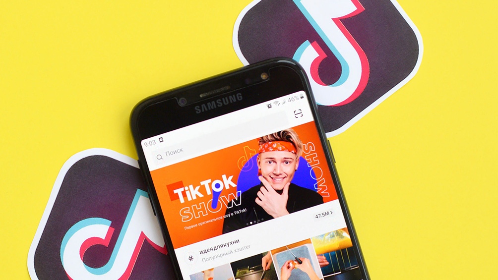 TikTok es una aplicación de la desarrolladora china ByteDance. TikTok es una aplicación de la desarrolladora china ByteDance.