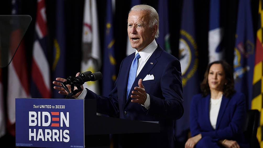 Biden se preparaba este lunes para cosechar el apoyo de varios sindicatos Biden se preparaba este lunes para cosechar el apoyo de varios sindicatos