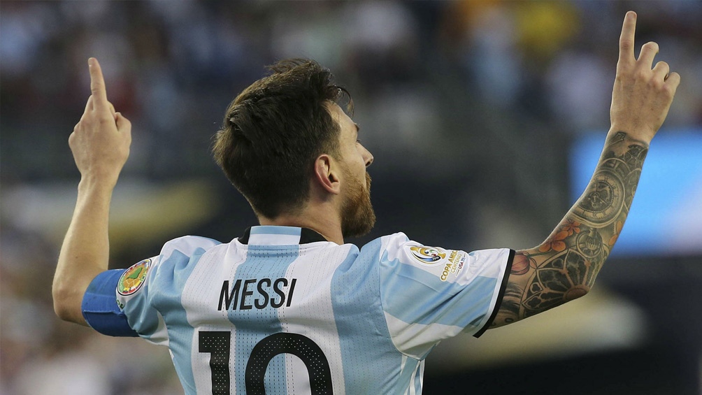 Messi, figura de la selección Messi, figura de la selección
