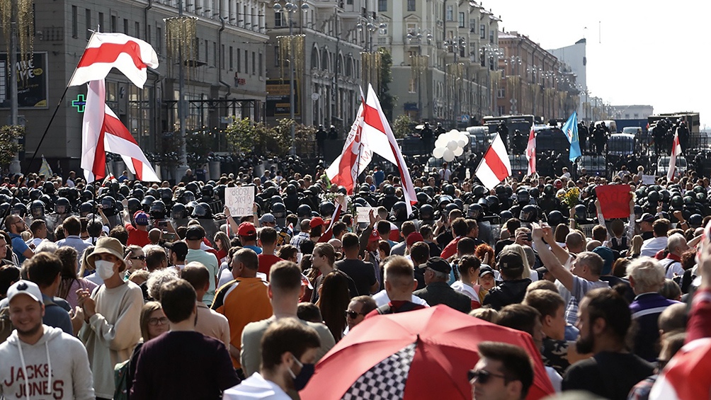 La detención del Znak se produce un mes después de la elección presidencial que desencadenó una ola de protestas La detención del Znak se produce un mes después de la elección presidencial que desencadenó una ola de protestas