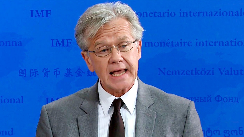 "La pandemia se convirtió en un problema adicional grave para la Argentina", dijo Gerry Rice "La pandemia se convirtió en un problema adicional grave para la Argentina", dijo Gerry Rice
