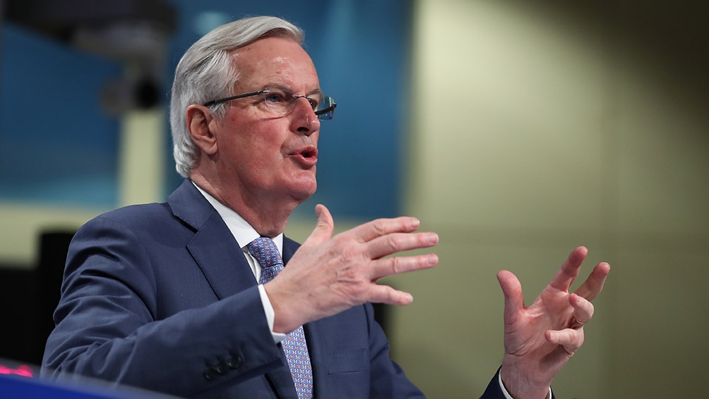 Michel Barnier sostuvo que la Unión Europea "se mantiene comprometida a una futura asociación ambiciosa". Michel Barnier sostuvo que la Unión Europea "se mantiene comprometida a una futura asociación ambiciosa".
