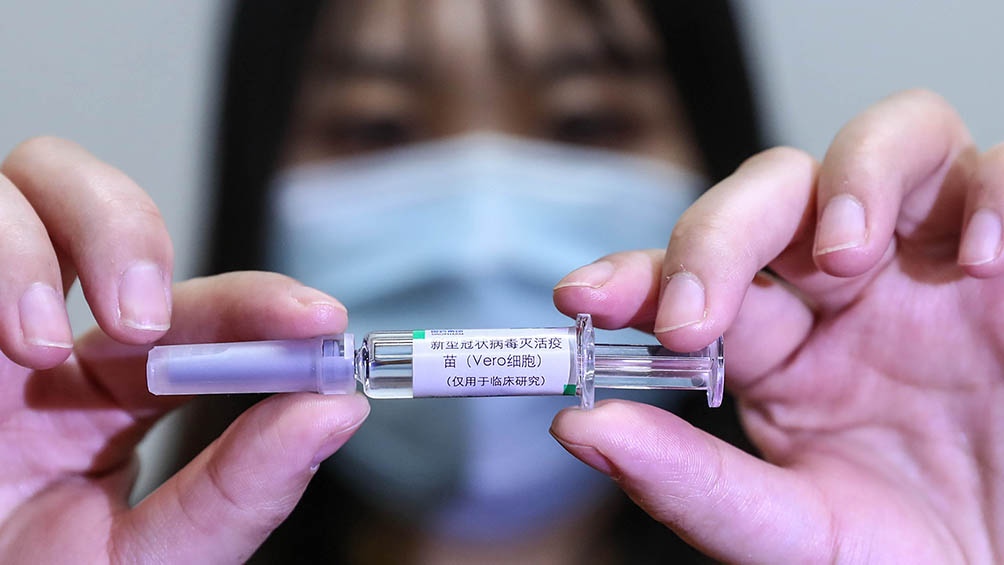 China cuenta con cinco posibles vacunas contra la Covid-19 en la última fase de pruebas clínicas. China cuenta con cinco posibles vacunas contra la Covid-19 en la última fase de pruebas clínicas.