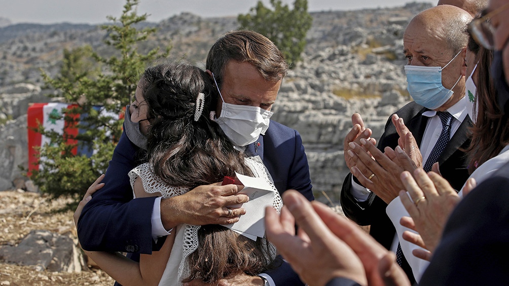 Macron dijo que el proceso de reformas en Líbano podría desembocar en la celebración de elecciones Macron dijo que el proceso de reformas en Líbano podría desembocar en la celebración de elecciones