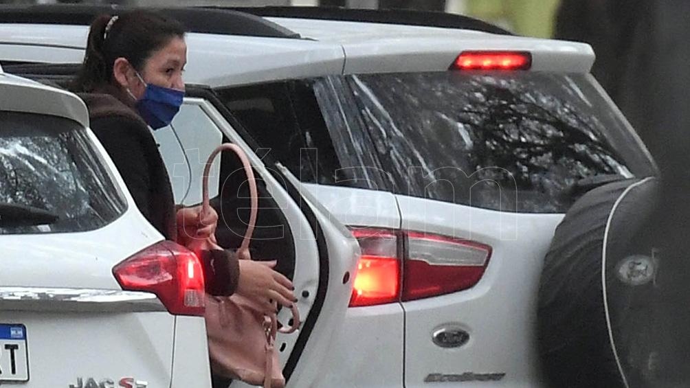 Cristina Castro durante su participación en la búsqueda de su hijo. Cristina Castro durante su participación en la búsqueda de su hijo.