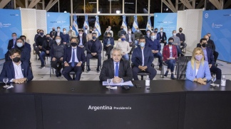 Intendentes mostraron su apoyo al anuncio presidencial Intendentes mostraron su apoyo al anuncio presidencial