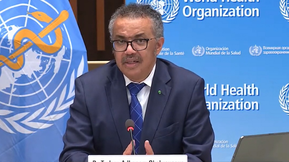 Director general de la OMS, Tedros Adhanom Ghebreysus Director general de la OMS, Tedros Adhanom Ghebreysus