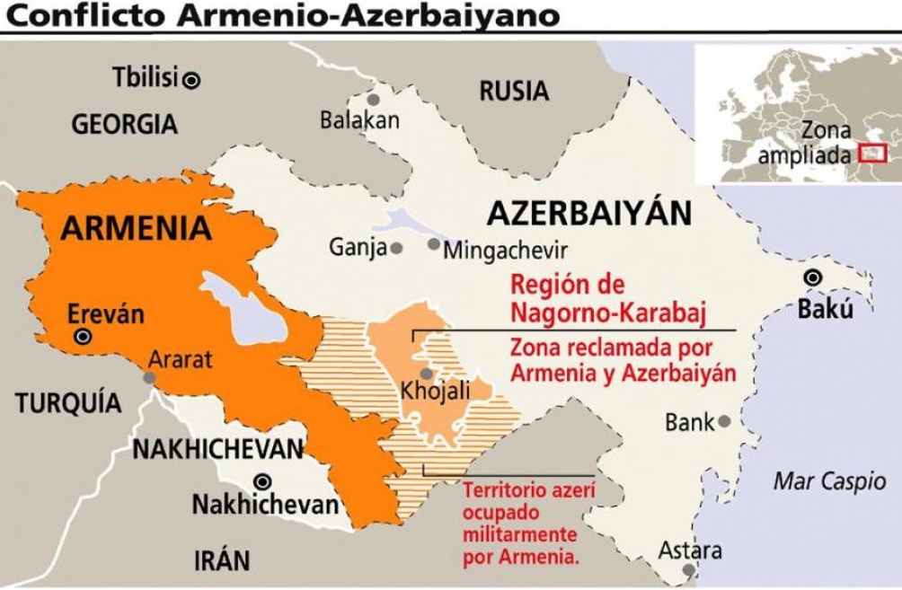 Nagorno Karabaj: el germen de las recurrentes guerras entre Armenia y Azerbaiyán Nagorno Karabaj: el germen de las recurrentes guerras entre Armenia y Azerbaiyán