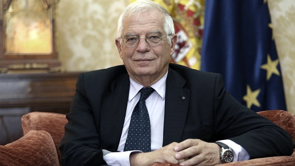 Josep Borrell en cuarentena por positivo de coronavirus de un miembro de la UE Josep Borrell en cuarentena por positivo de coronavirus de un miembro de la UE