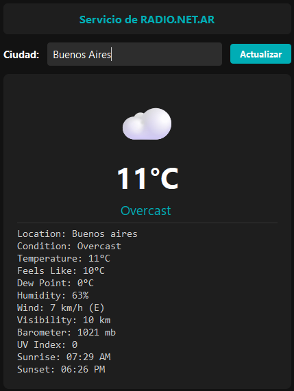 Automatizador del Clima